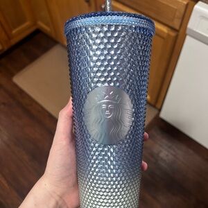 Starbucks Blue Textured Tumbler